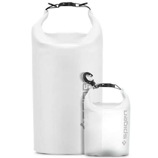 Spigen A630 Universal Vanntett Pose Sett 2L/20L Snow White 2 stk