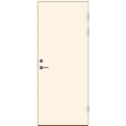 Swedoor Ei30 90x210 Høyre Hvit Dør Hengt I Karm