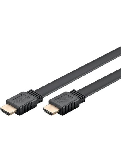 Pro HDMI 2.1 Flat 3m Svart Pro HDMI 2.1 Flat 3m Svart