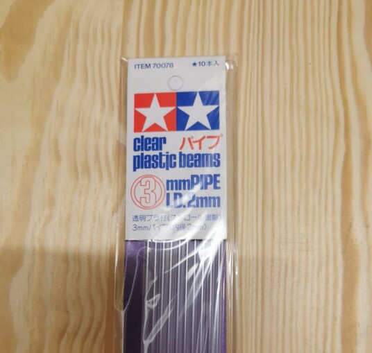 Tamiya 70078 - Tamiya 3mm Pipe 10pcs Inside 2mm