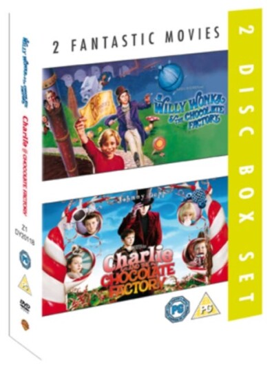 Willy Wonka And The.../Charlie And The Chocolate Factory DVD Willy Wonka And The.../Charlie And The Chocolate Factory DVD