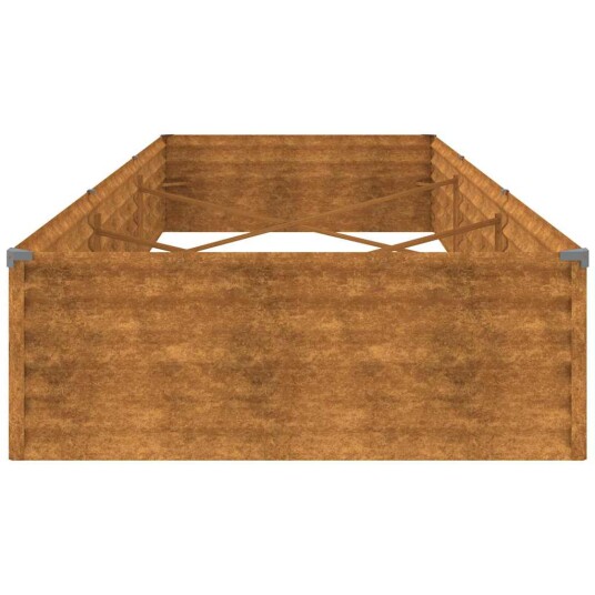 Høybed 291x100x36 cm cortenstål Høybed 291x100x36 cm cortenstål