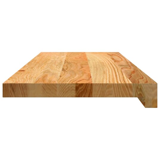 2 Stk Lysebrun 70x25x2cm Heltre Eik 2 Stk Lysebrun 70x25x2cm Heltre Eik