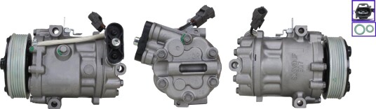 AC-kompressor ELSTOCK 51-1409 AC-kompressor ELSTOCK 51-1409