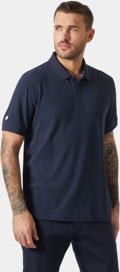 Helly Hansen Herre Riftline Quick dry Tactel® Polo Skjorte Marineblå S