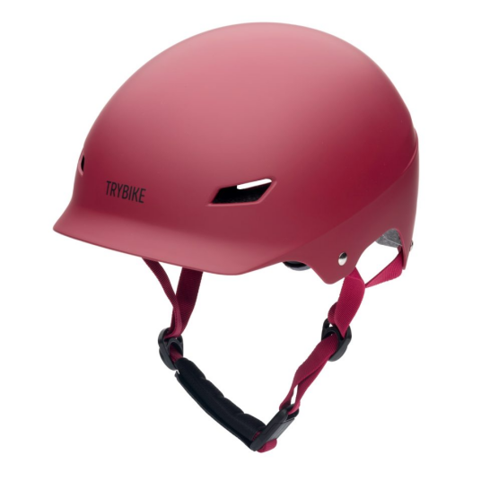 Trybike | Sykkelhjelm CoConutSmall/Medium 51 56 cm Retro Rød Trybike | Sykkelhjelm CoConutSmall/Medium 51 56 cm Retro Rød