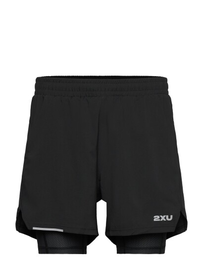 2XU Aero Mesh 2 In 1 5 Inch Shorts Black XXL