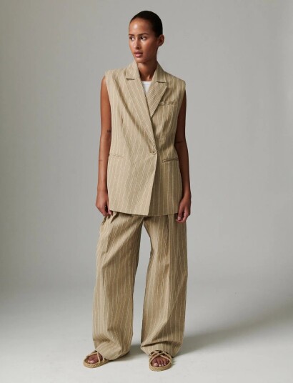 Day Birger et Mikkelsen Elliana Linen Threads Beige 42 Day Birger et Mikkelsen Elliana Linen Threads Beige 42