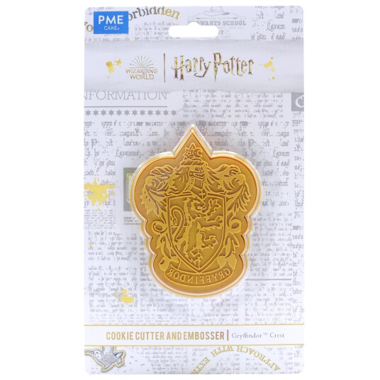 Harry Potter Utstikker Med Embosser Gryffindor Logo 