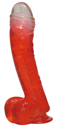 NMC Jolly Buttcock Anal Dildo 17 cm    - Rød