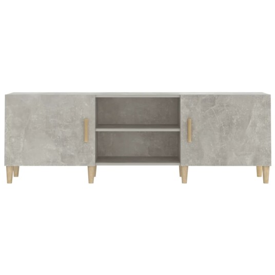 vidaXL TV-benk betonggrå 150x30x50 cm konstruert tre vidaXL TV-benk betonggrå 150x30x50 cm konstruert tre
