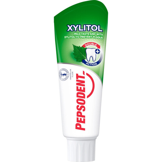 Pepsodent Xylitol Tannkrem 75 ml. Pepsodent Xylitol Tannkrem 75 ml.