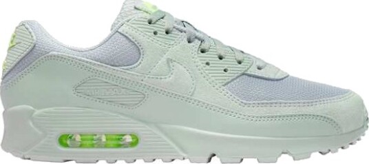 Nike Air Max 90 Herre Light Pumice/Light Pumice/Lime Glow 45.5