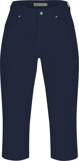 Röhnisch Chie Comfort Capri Blå Capribukser dame Navy 50 Röhnisch Chie Comfort Capri Blå Capribukser dame Navy 50