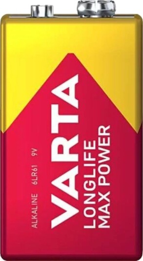 Varta Longlife Max Power 9V Batteri - 1-Pack Universale Batterier