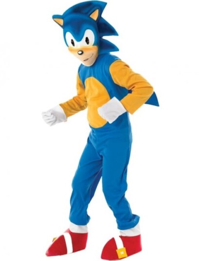 Rubies Classic Costume Sonic 104 cm