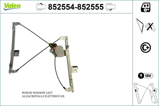 Vindusheis VALEO 852554