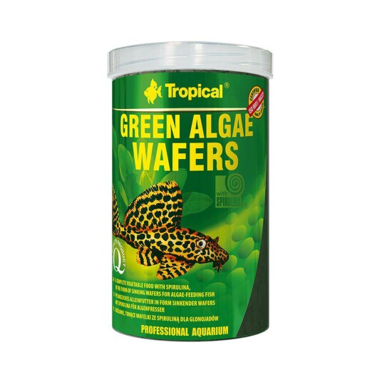 Tropical Algae Wafers 1Liter Tropical Algae Wafers 1Liter