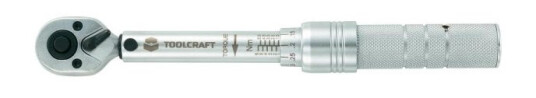 Toolcraft 819161 Momentnøgler Med Reversibel Skralde 1/4 (6,3 Mm) 1 - 6 Nm Toolcraft 819161 Momentnøgler Med Reversibel Skralde 1/4 (6,3 Mm) 1 - 6 Nm