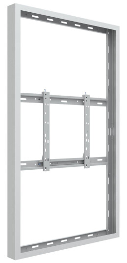Multibrackets M Pro Series - Stor - innhegning - for digitalsignerings-LCD-panel - hvit