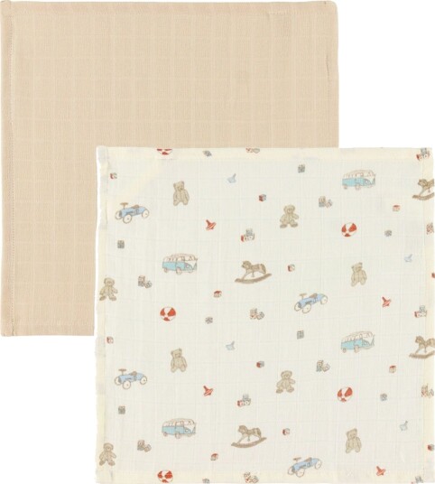 Cam Cam Copenhagen Wash Cloth 4 Pack Gots Vintage Toys Cream ONE SIZE Cam Cam Copenhagen Wash Cloth 4 Pack Gots Vintage Toys Cream ONE SIZE