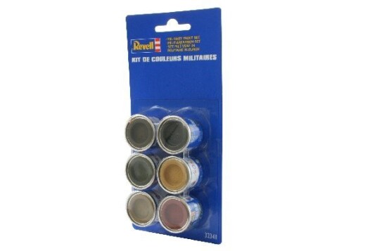 Revell Militær Fargesett II 6x14ml til Modellbygging