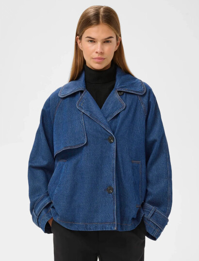InWear Mableiw Minona Short Coat Blue 34 InWear Mableiw Minona Short Coat Blue 34
