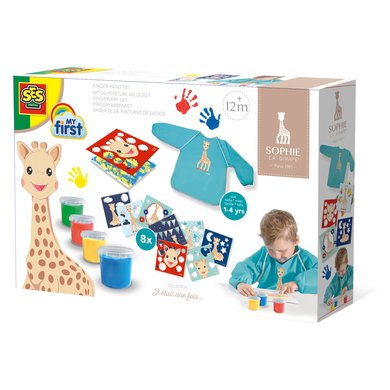 SES Creative® Min første - Fingerfargekort