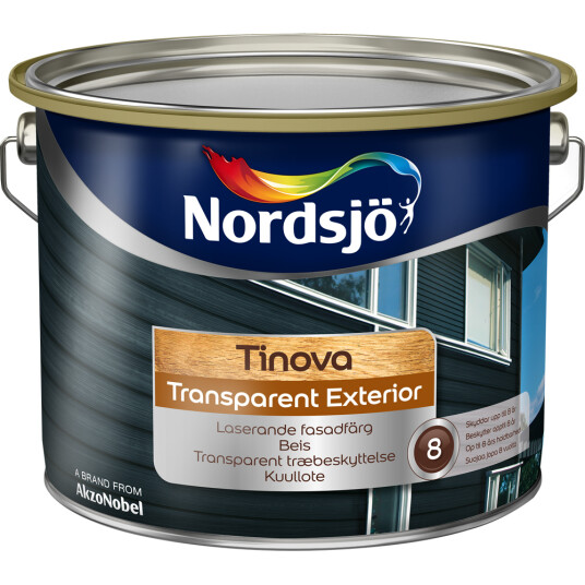 NORDSJØ TINOVA TRANSPARENT EXTERIOR BC 9.3L