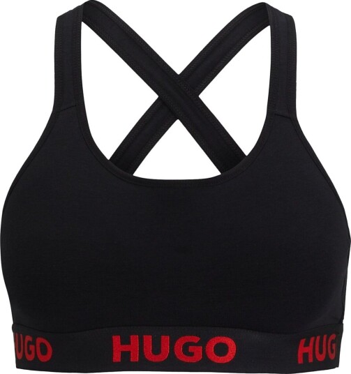HUGO | Bralette Padded Sporty Logo | XXL
