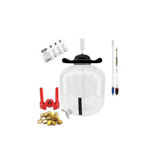 FermZilla Flat Bottom 30L Starter Kit Startpakke for gjæring og flasking