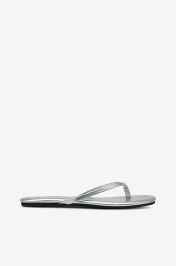 Bianco Flip flops biaMexico Flip Flop Faux Leather Sølv