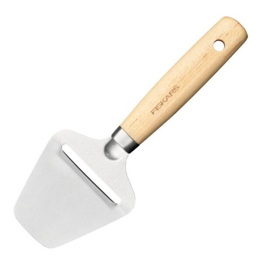 Fiskars   Folken ostehøvel for harde oster 20 cm tre/stål