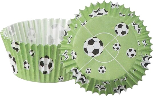 Modern House   Chic kids muffinsform 40 stk fotball