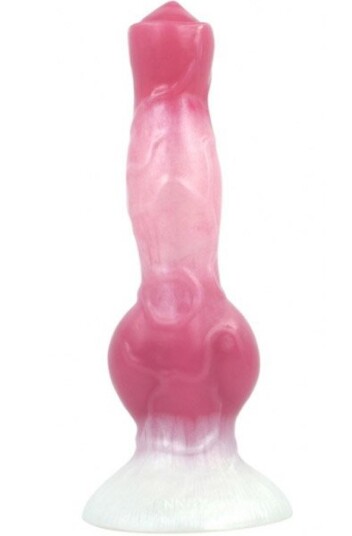 Pink Alien Sobak Monster Dildo 21 cm
