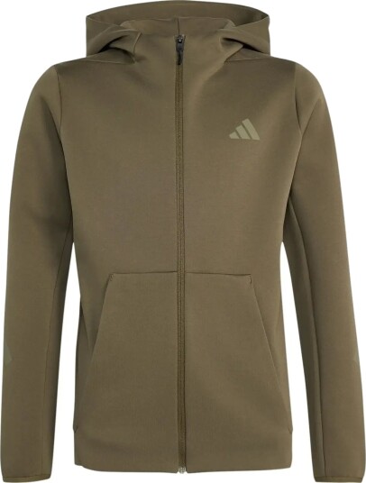 Adidas Sportswear J Z.n.e. Fz Hd Khaki green 176