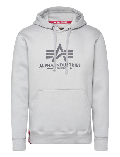 Alpha Industries Basic Hoodie Bl   Grey   L