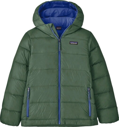 Patagonia Kids Hi Loft Down Sweater Hoody Canopy Green 12 år