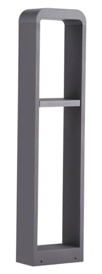 Lindby Darko LED-gatelampe av aluminium 80 cm