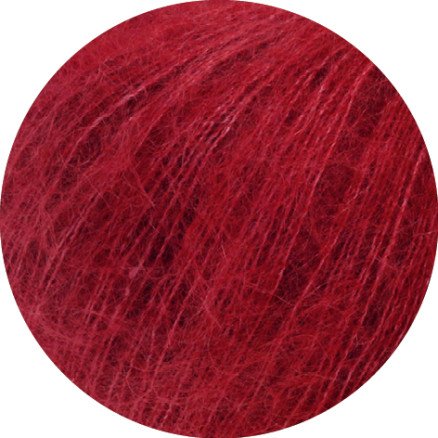 Lana Grossa Silkhair Unicolor 208 Vinrød