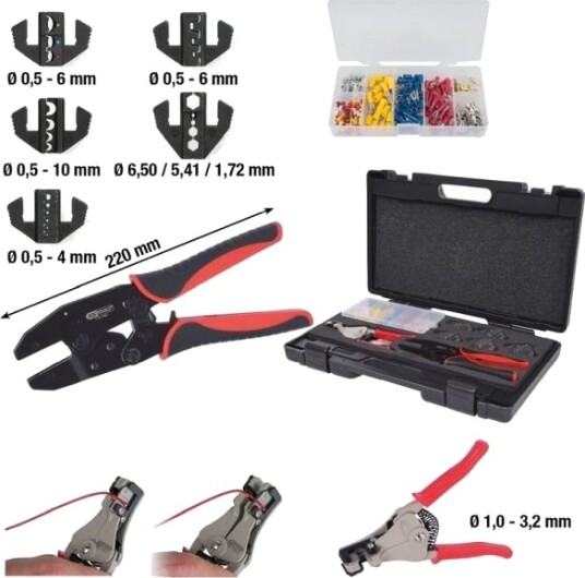 KS TOOLS 115.1400 Krympetangsett