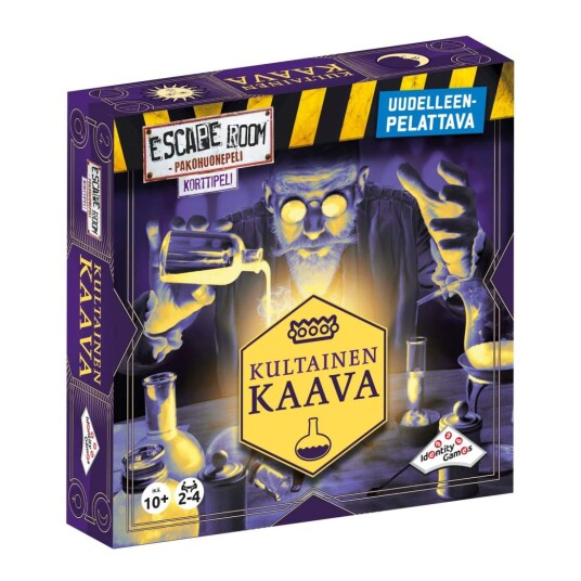 Escape Room Golden Solution Kortspill Finsk Escape Room Golden Solution Kortspill Finsk