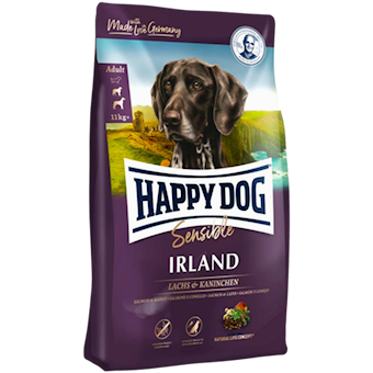 Happy Dog Veterinærfôr Sensible Ireland med Laks og Kanin 11 kg - Hundemat for Hud & Pelspleie Happy Dog Veterinærfôr Sensible Ireland med Laks og Kanin 11 kg - Hundemat for Hud & Pelspleie