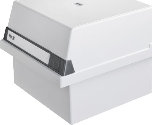 Han 965 11 A5 Horisontal Plast Polystyren Ps Grå Tyskland 234 Mm