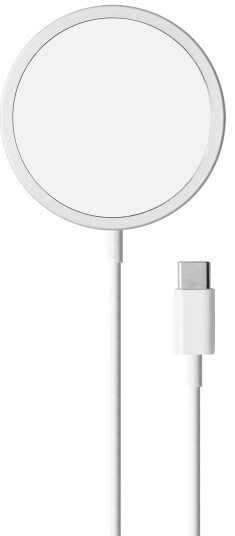 Puro MagSafe Trådløs Ladepute USB-C 15W Hvit for iPhone Puro MagSafe Trådløs Ladepute USB-C 15W Hvit for iPhone
