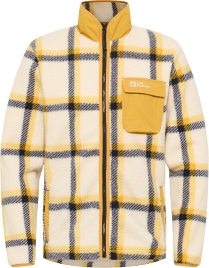 Jack Wolfskin Men's Felslicht Check Jacket Panna Cotta S Jack Wolfskin Men's Felslicht Check Jacket Panna Cotta S