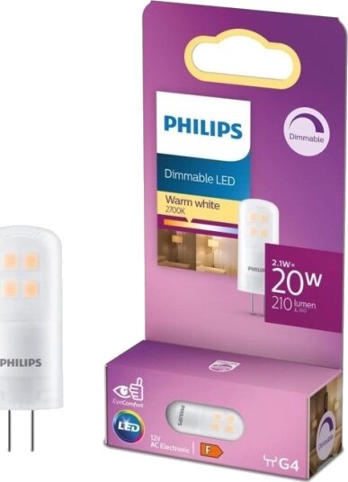 Philips LED-lampe Dimbar G4 200lm