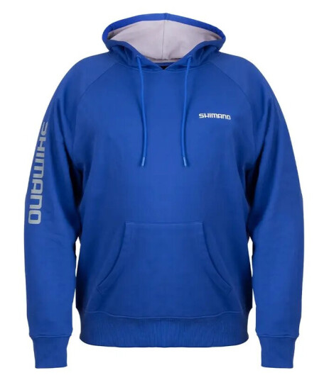 Shimano Pull Over Hoodie Blue Blue