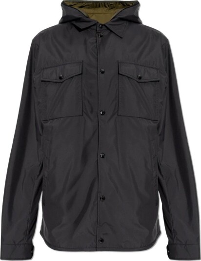 Moncler Chirano Shirt Jacket Black Moncler Chirano Shirt Jacket Black
