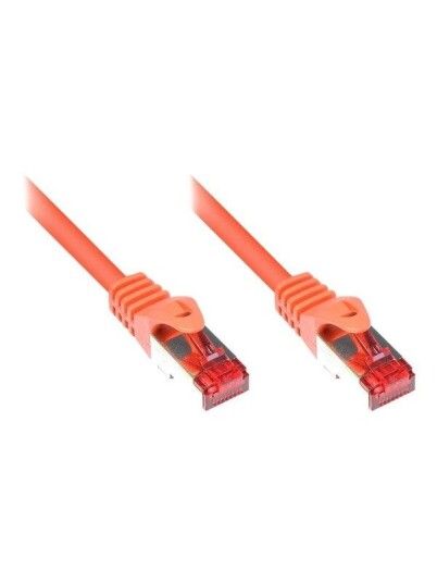 Rns® Patchkabel Mit Rastnasenschutz Cat. 6 S/Ftp Pimf Pvc 250Mhz Orange 1M Good Connections (8060-010O)